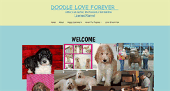 Desktop Screenshot of doodleloveforever.com
